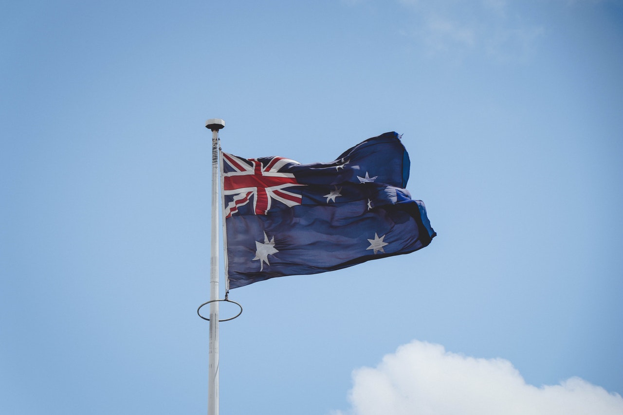 Image of Australian flag E-3 visa immigration lawyers.