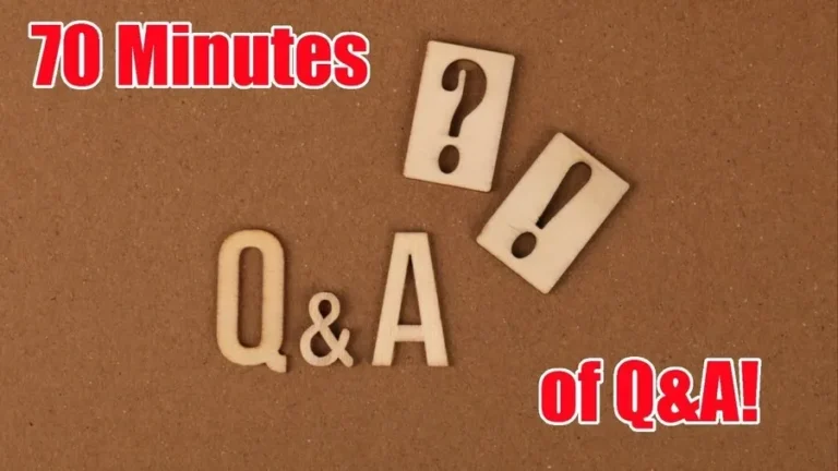 70 minutes of q a