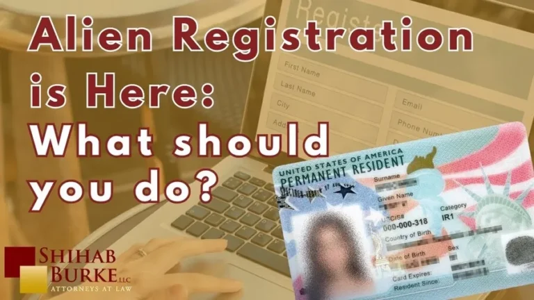 alien registration is here what should you do