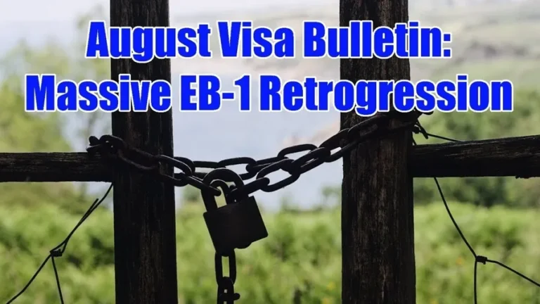 august visa bulletin massive eb 1 retrogression