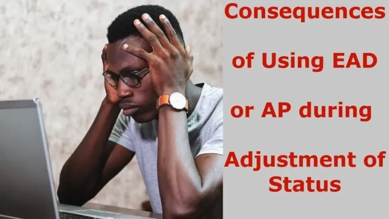 consequences of using ead or ap during aos