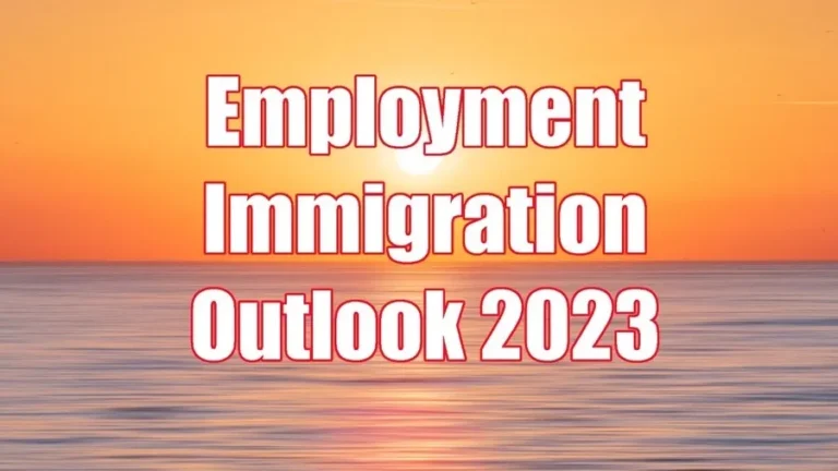 employment immigration outlook 2023