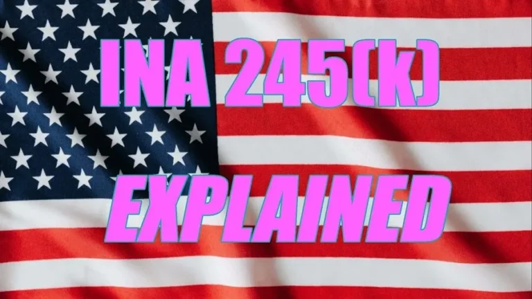 how ina 245 k can save your employment based green card application