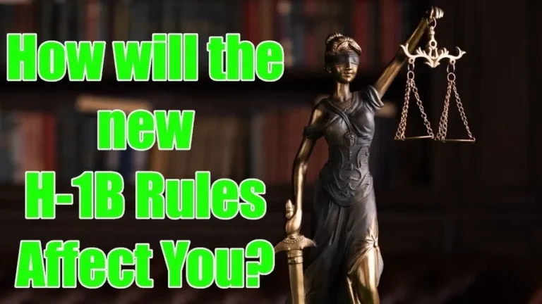 how will the new h 1b rules affect you
