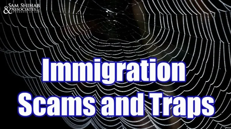 immigration scams and traps