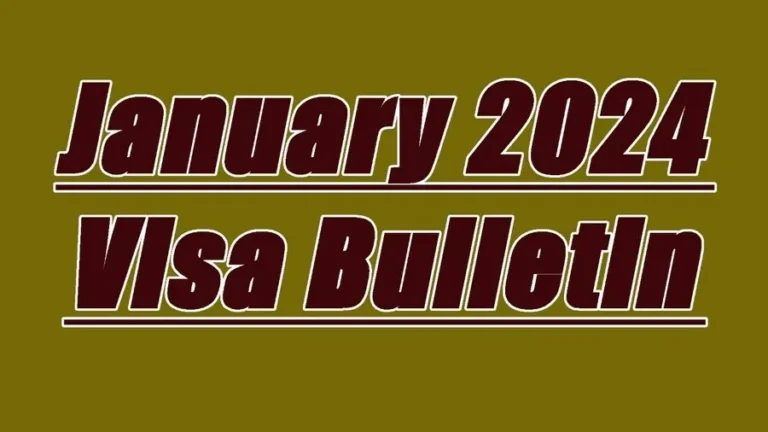 january 2024 visa bulletin released