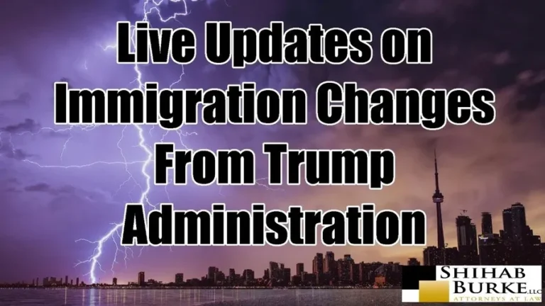 live updates on immigration changes from trump administration