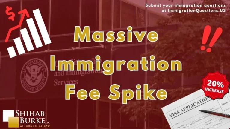 massive 2025 immigration fee spike who will pay more