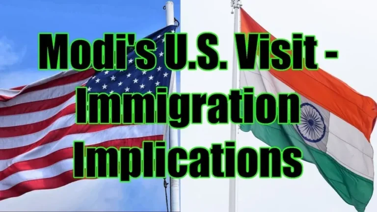 modi s u s visit immigration implications