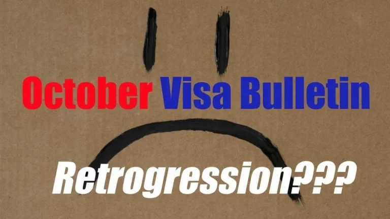 october visa bulletin retrogression