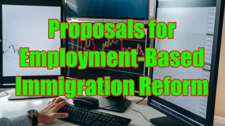 proposals for employment based immigration reform