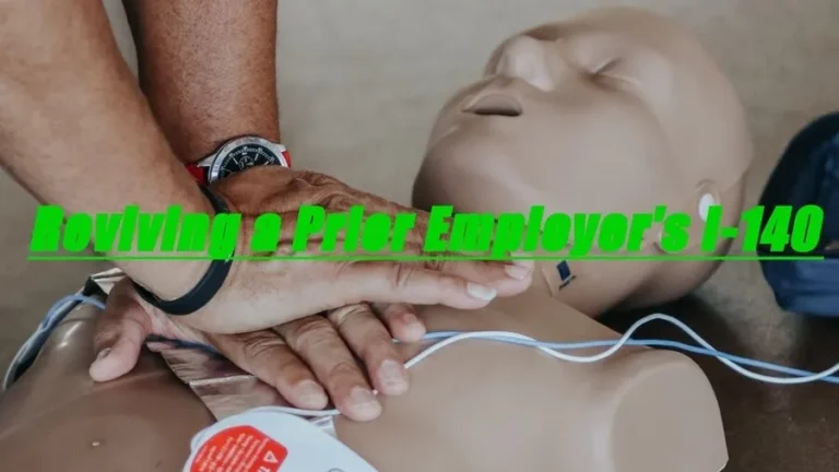 reviving a prior employer s i 140