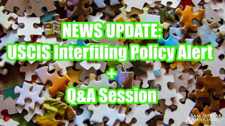 topic update uscis interfiling policy alert