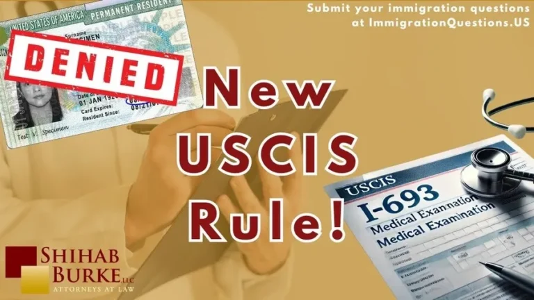 uscis changes medical exam requirement for green card refiling