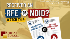 Request For Evidence